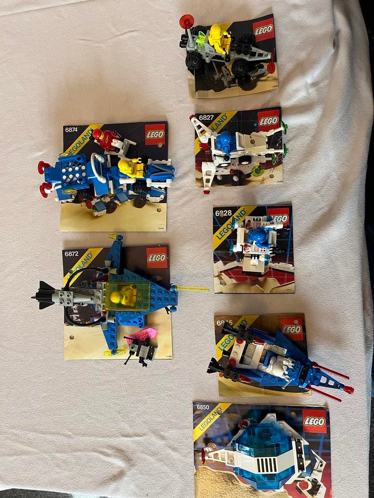 Lego 6826, 6827, 6828, 6845, 6850, 6872, 6874, Ophalen of Verzenden, Gebruikt
