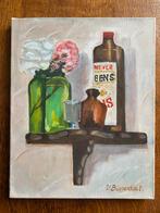 Stilleven met jeneverfles, Ophalen of Verzenden