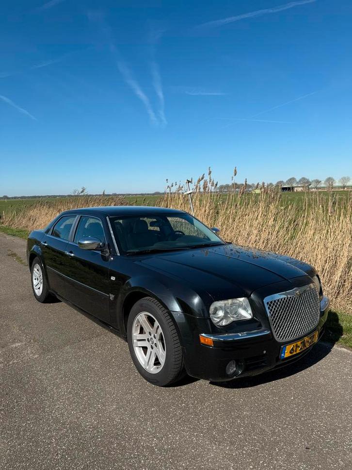 Chrysler 300C 3.0 CRD V6 AUT 2008 Zwart, Auto's, Chrysler, Bedrijf, 300C, Diesel, E, Sedan, Automaat, Origineel Nederlands, Zwart