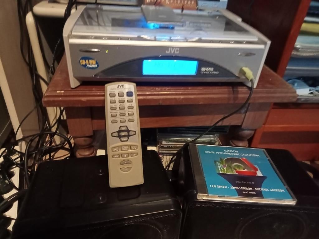 JVC CD       FS SD55ORincl speakers met ab jvc japan, Verzenden, JVC