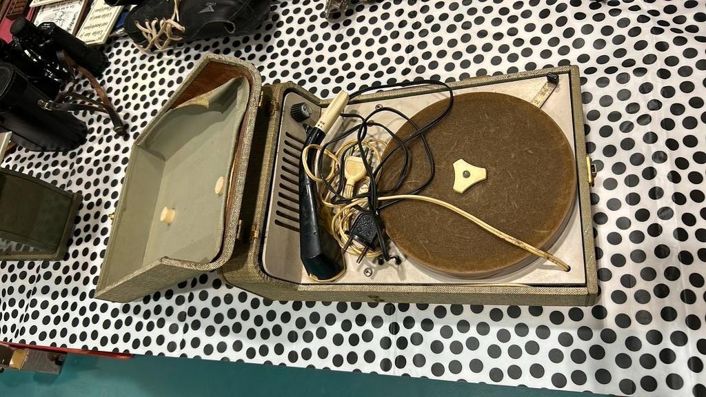 Vintage Philips platenspeler, Audio, Tv en Foto, Platenspelers, Ophalen of Verzenden, Gebruikt, Philips