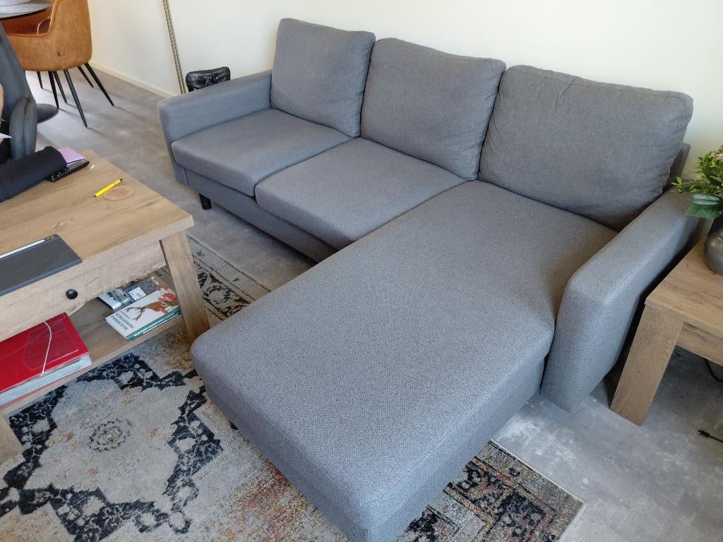 Bankstel., Ophalen, Minder dan 75 cm, Hoekbank, Driepersoons