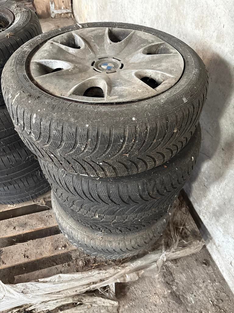 Goodyear 195/55R16 band met BMW wieldop, Ophalen, Gebruikt