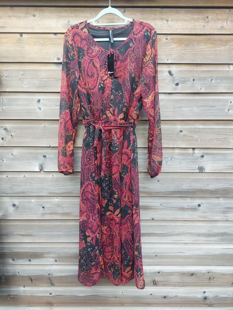 Bewerkte jurk Jean Pascale nieuw maat 38/M, Kleding | Dames, Jurken, Maat 38/40 (M), Zwart, Nieuw, Ophalen of Verzenden