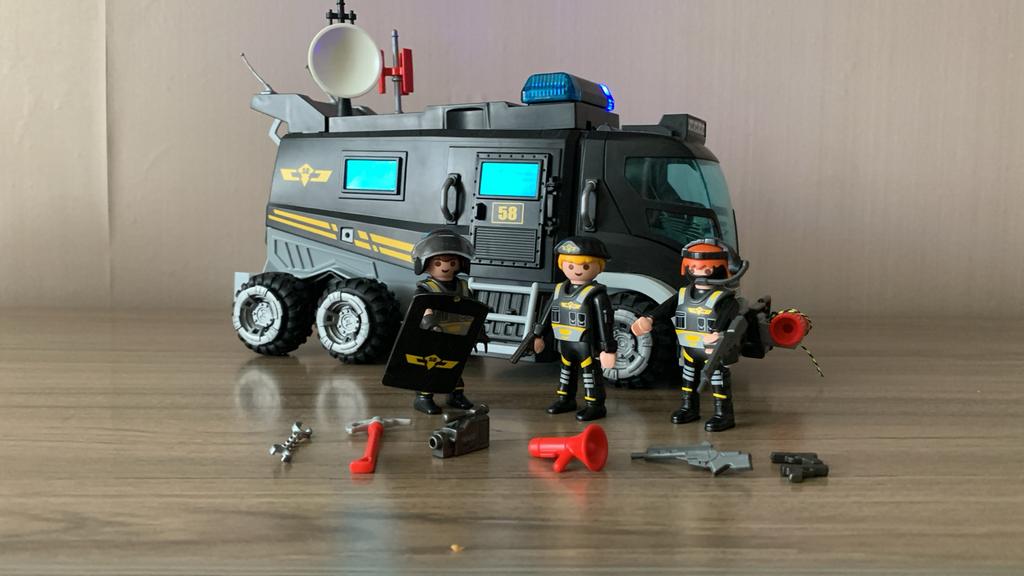 Playmobil Politie S.W.A.T ( gratis verzenden), Kinderen en Baby's, Speelgoed | Playmobil, Ophalen of Verzenden, Gebruikt, Complete set