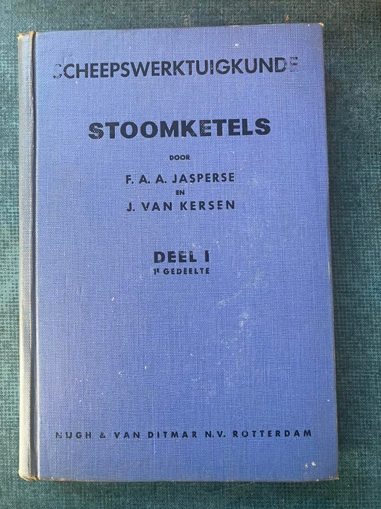 Scheepswerktuigkundige stoomketels, Ophalen of Verzenden, Gelezen, Overige onderwerpen