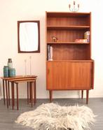 Jaren 60 Deense kast / mid century design boekenkast in teak, Ophalen of Verzenden