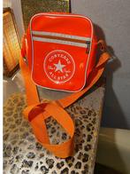 Vintage retro oranje schoudertasje tasje Converse All Star, Ophalen of Verzenden, Zo goed als nieuw, Oranje, Schoudertasje