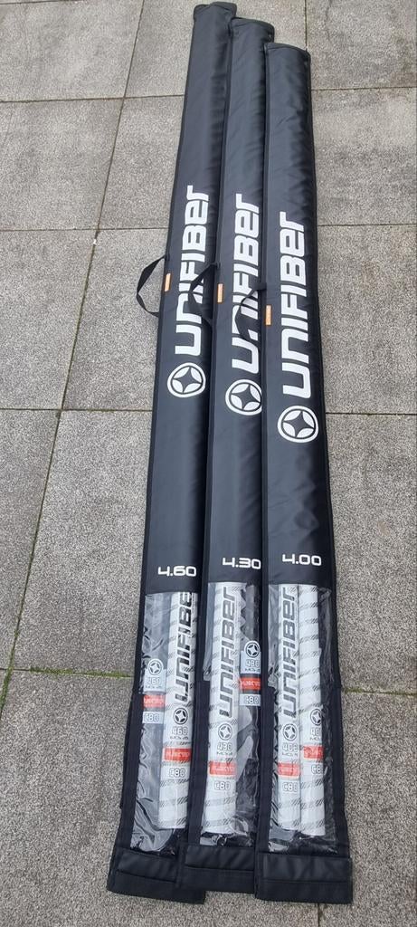 Tk: boards,zeilen,gieken,masten,verlengers,mastvoeten enz, Ophalen of Verzenden, Gebruikt