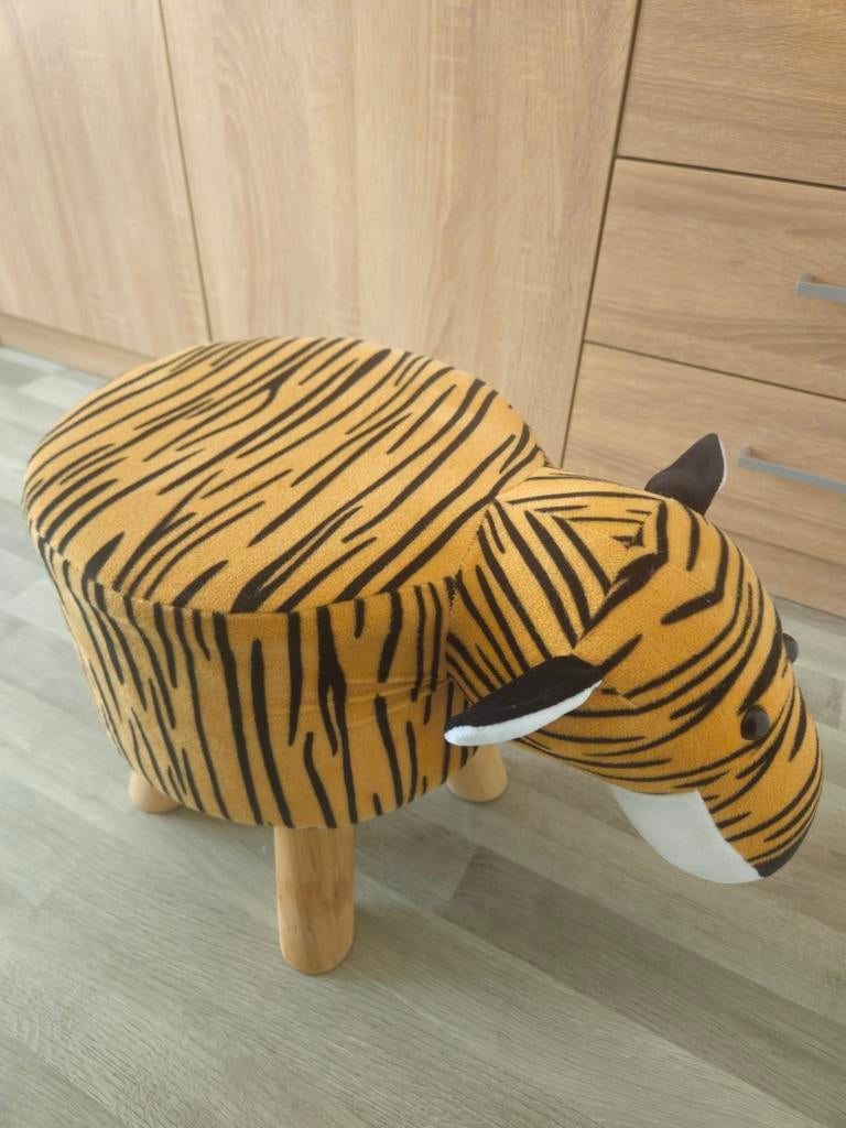 Poefje tijger, Ophalen of Verzenden, Zo goed als nieuw, Hout