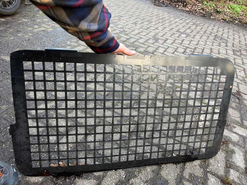 Raamrooster VW Transporter T5 achterklep - zwart, Ophalen of Verzenden, Gebruikt, Volkswagen
