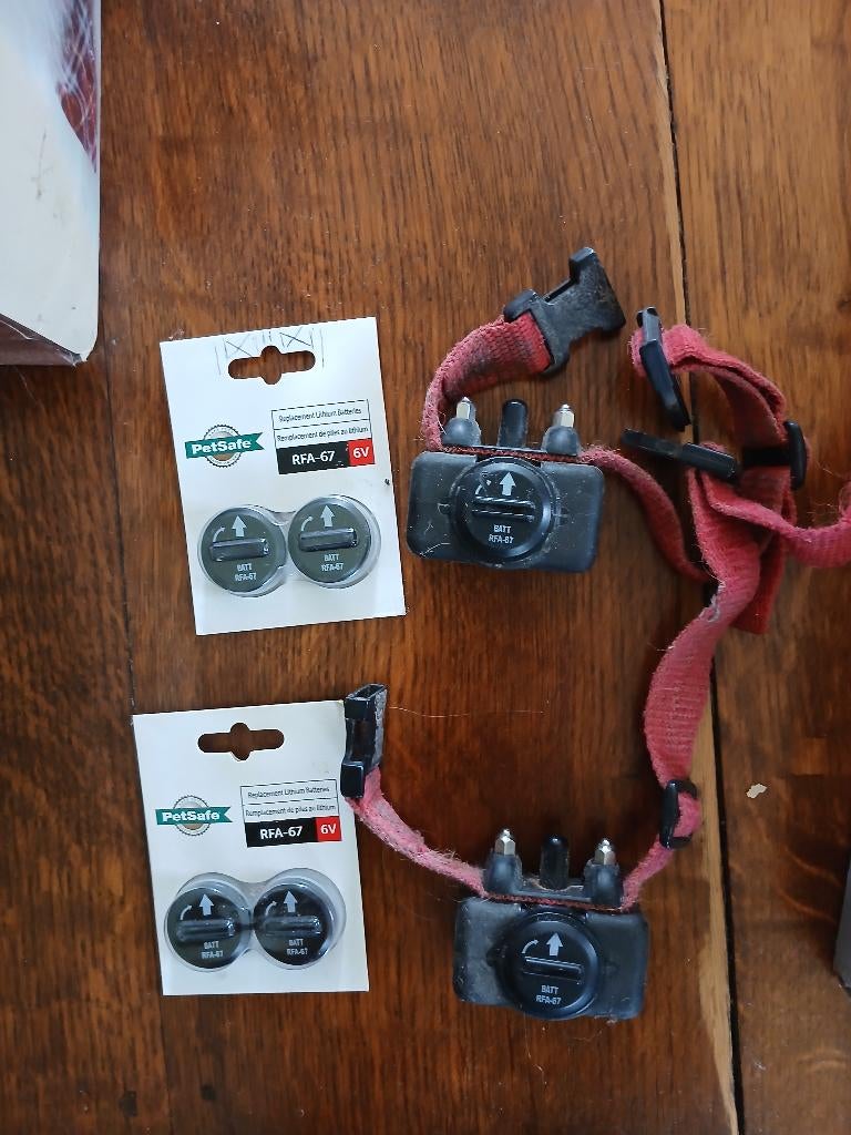 2 Antiblafhalsbanden te koop, Dieren en Toebehoren, Honden-accessoires, Ophalen of Verzenden, Gebruikt