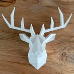 Geometrische hertenkop - wandsculptuur - ArtHert, Ophalen of Verzenden, Zo goed als nieuw