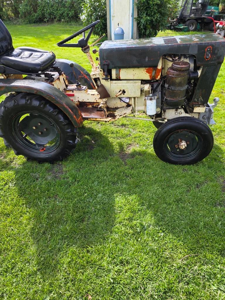 Agria 5700 tuintrekker, Ophalen, 50 cm of meer