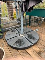 Parasolvoet voor zweef- of stokparasol (evt. met parasol), Ophalen, Gebruikt, Minder dan 1 meter, Parasolvoet