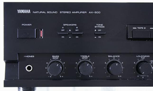vintage YAMAHA AX-500 Topklasse met Phono MM/MC, Ophalen, Yamaha, Zo goed als nieuw, 120 watt of meer