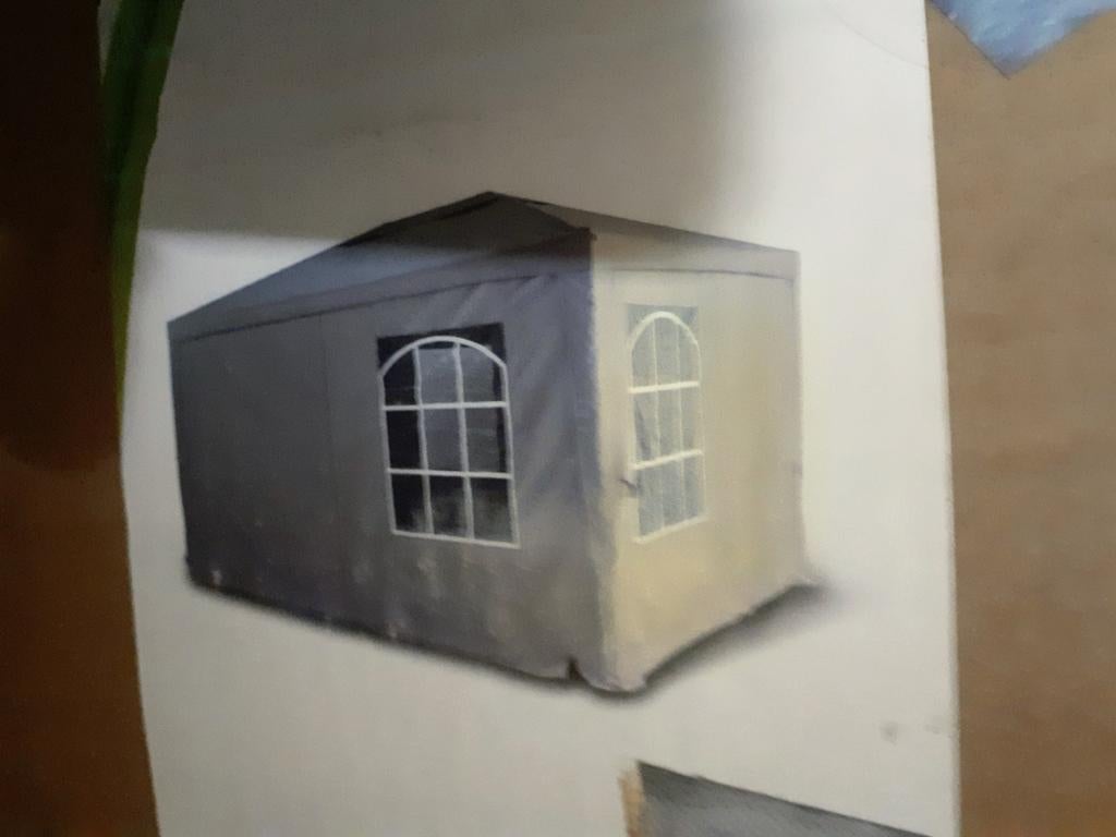 Stevige Partytent Taupe 3x4m - Zo goed als nieuw, Tuin en Terras, Partytenten, Ophalen, Partytent, Minder dan 4 meter, Minder dan 5 meter