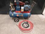Dari degelijke 2 cylinder zuigercompressor 230V 50Hz., Gebruikt, Dari, 25 tot 100 liter, Mobiel