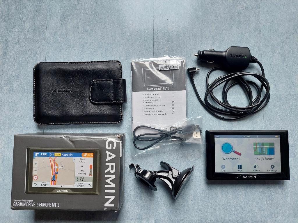 Garmin drive 5 Europa MT-S, Auto diversen, Autonavigatie, Ophalen of Verzenden, Zo goed als nieuw