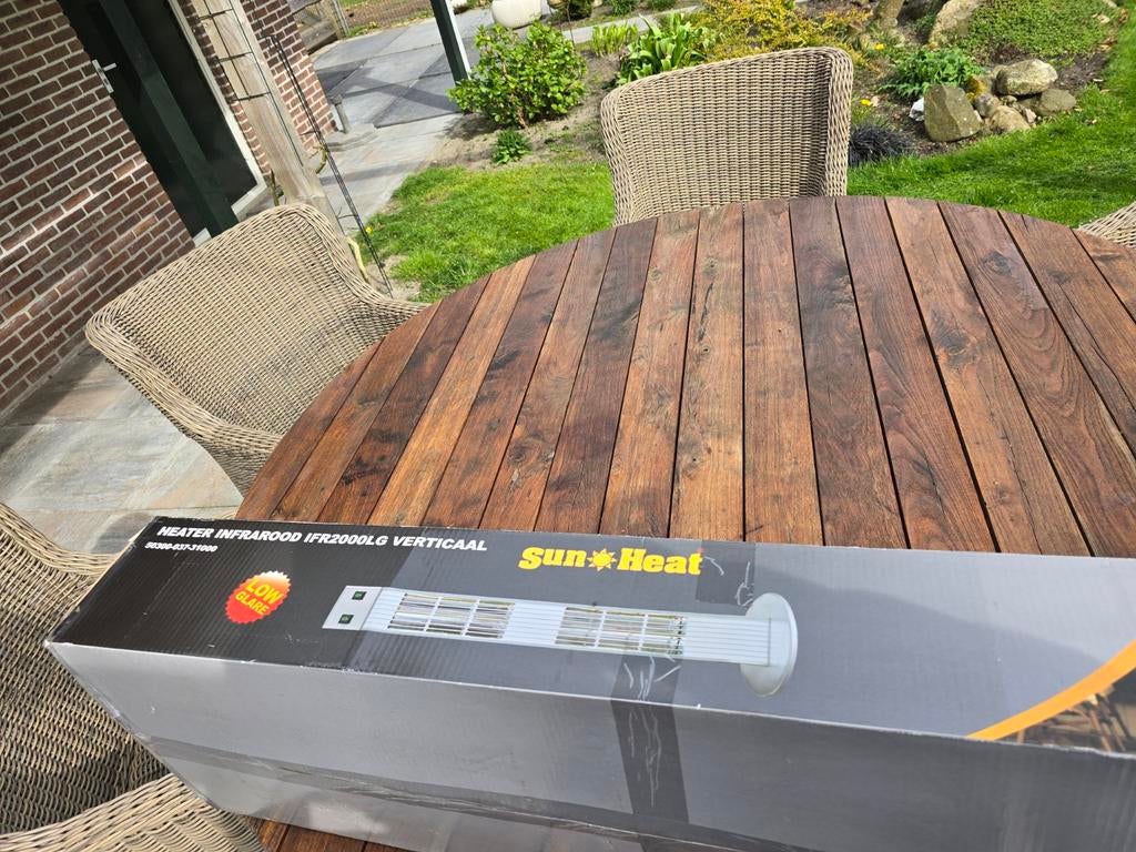 Infrarood lamp voor buiten, Ophalen, Overige materialen