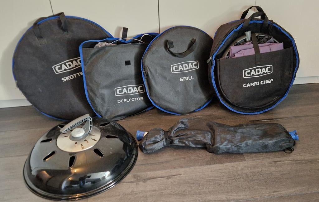 Skottelbraai Cadac Carri Chef, Ophalen