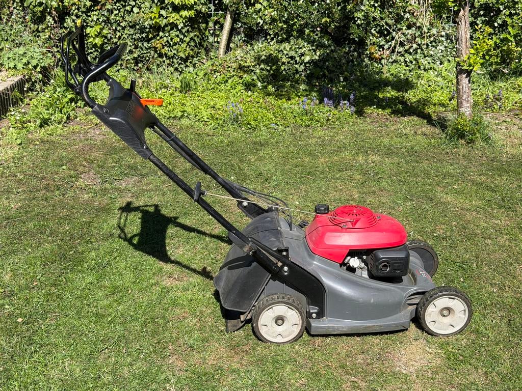 Honda HRX 476 Zelfrijdende Benzine Grasmaaier, Ophalen, Cirkelmaaier, Gebruikt, Honda HRX 476