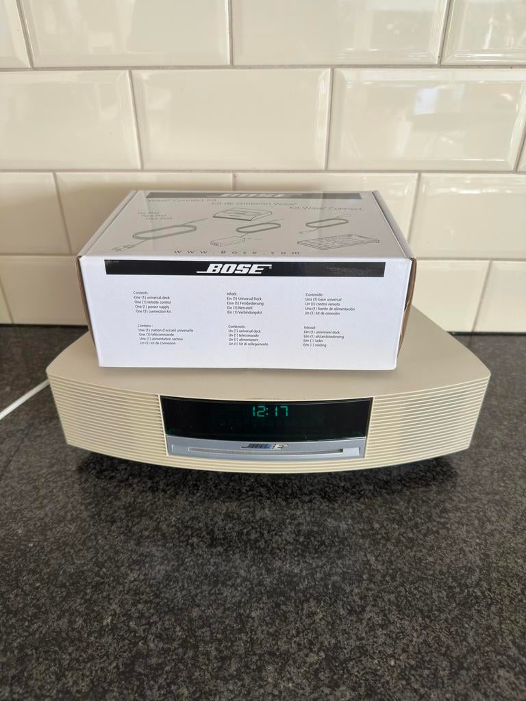 Bose Wave Music System III + iPod dock, Ophalen of Verzenden, Gebruikt, Radio, Met cd-speler