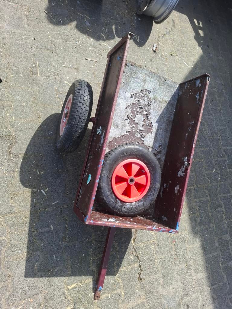 Aanhanger voor skelter - Mammoet, Kinderen en Baby's, Speelgoed | Buiten | Skelters, Ophalen, Gebruikt, Mammoet, Met kar of aanhanger