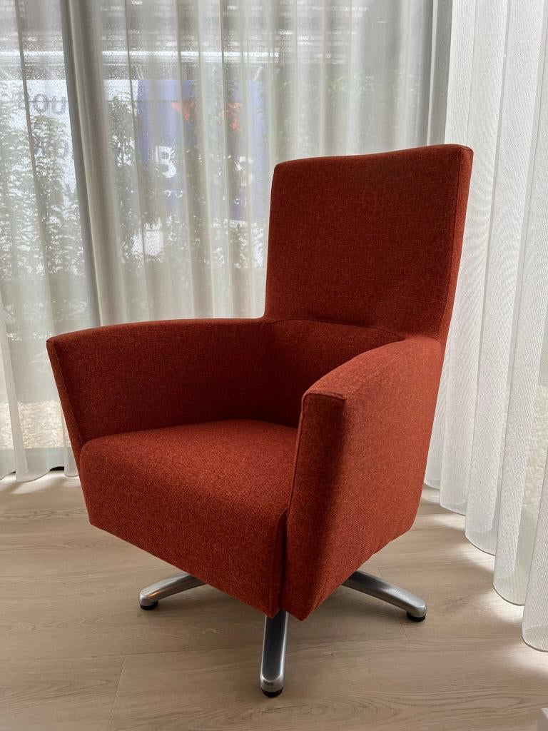 fauteuil, Huis en Inrichting, Ophalen, Minder dan 75 cm, Zo goed als nieuw, Stof