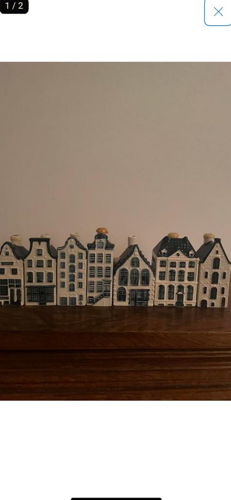 Klm huisjes 7 stuks, Verzamelen, KLM Huisjes, Ophalen, Zo goed als nieuw, 41 t/m 60