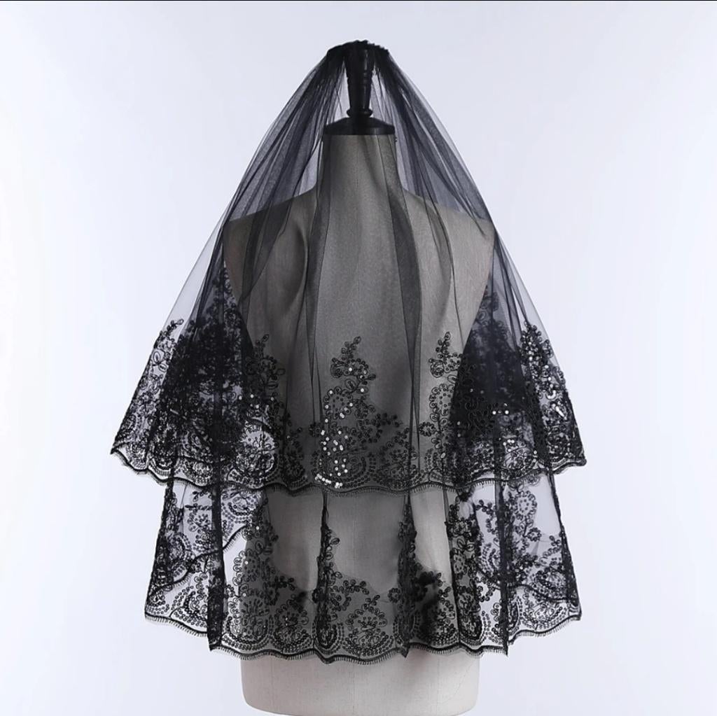 nieuwe zwarte korte sluiers, Zwart, All2wish4, Nieuw, Ophalen of Verzenden