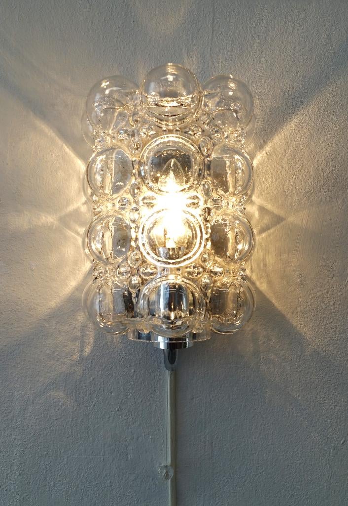 Vintage bubble wandlamp Helena Tynell Glashütte Limburg lamp, Huis en Inrichting, Lampen | Wandlampen, Ophalen of Verzenden, Gebruikt