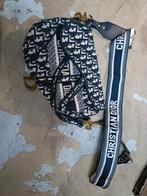 Christian dior tas, Sieraden, Tassen en Uiterlijk, Tassen | Damestassen, Ophalen of Verzenden, Gebruikt, Blauw, Handtas