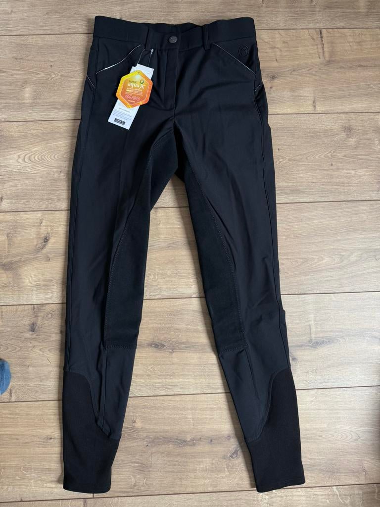 Nieuwe anky paardrijbroek met kunstleder zitvlak zwart  36 z, Nieuw, Ophalen of Verzenden, A, A