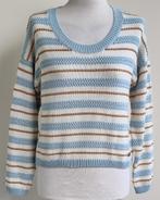 Pepe Jeans wit/lichtblauwe korte trui mt. XS, Wit, Ophalen of Verzenden, Zo goed als nieuw, Maat 34 (XS) of kleiner