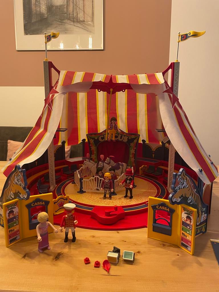 Playmobil Circus, Ophalen of Verzenden, Zo goed als nieuw, Complete set