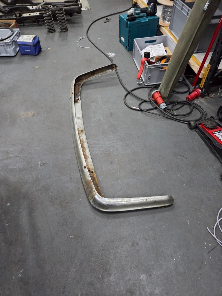 Voor- en achterbumper Volvo P1800 gebruikt, Auto-onderdelen, Gebruikt, Ophalen of Verzenden, Volvo, Bumper