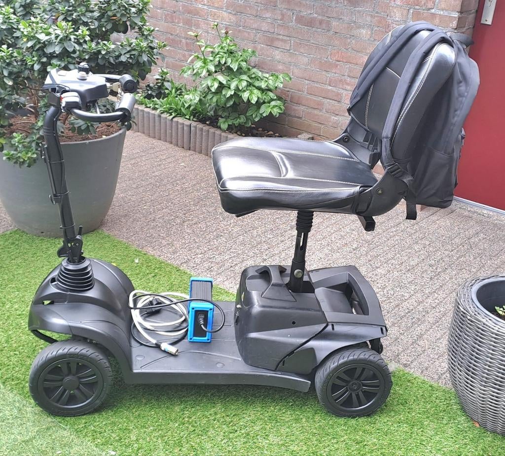 Opvouwbare - scootmobiel colbri st4w - leuk klein ding, Ophalen, 10 km/u of minder, 26 t/m 35 km, Gebruikt