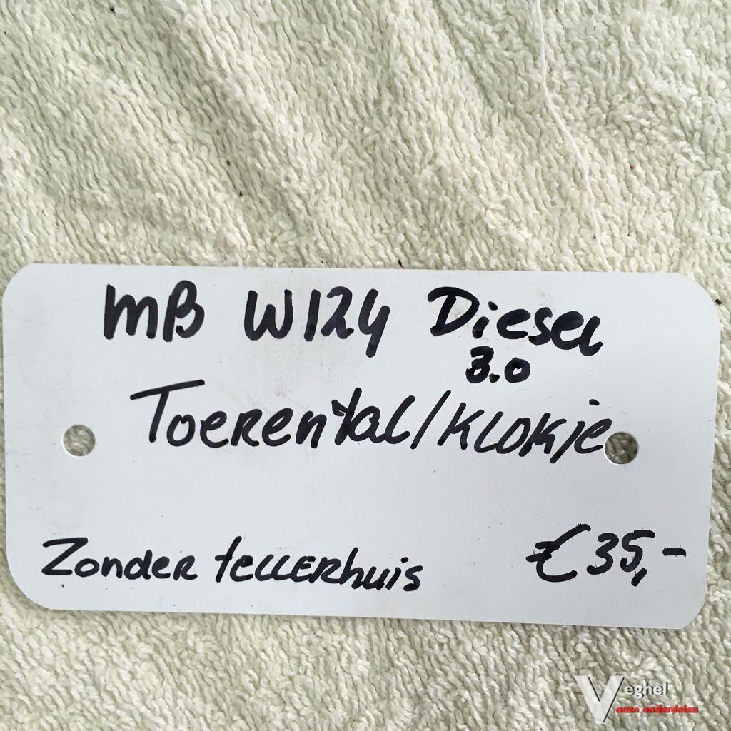 Mercedes W124  3.0 Diesel Toerenteller / klokje, Gebruikt, -, -, Ophalen of Verzenden