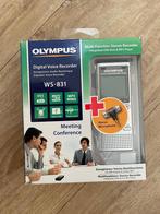 Olympus WS-831 Digitale Voice Recorder met Stereo Microfoon, Ophalen of Verzenden, Zo goed als nieuw