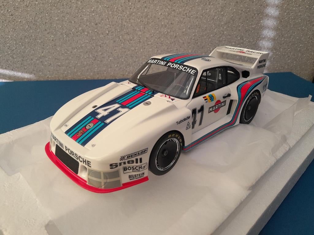 1:18 Topspeed Martini Porsche 935/77 #41, Le Mans 1977, Ophalen of Verzenden, Nieuw, Auto, Overige merken