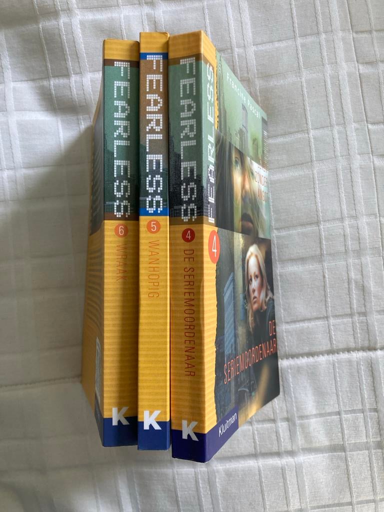 Fearless boeken 4, 5 en 6 van Francine Pascal, Ophalen of Verzenden, Gelezen, Nederland