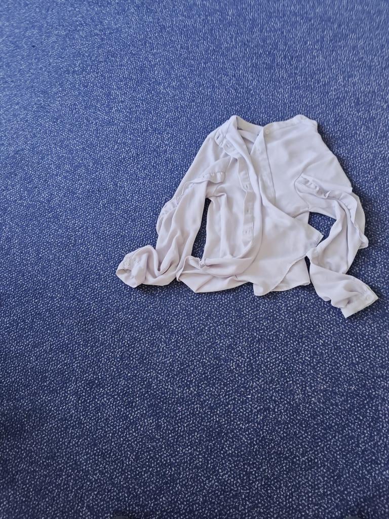 Atmosphere Witte Blouse Maat M, Kleding | Dames, Blouses en Tunieken, Atmosphere, Wit, Zo goed als nieuw, Ophalen
