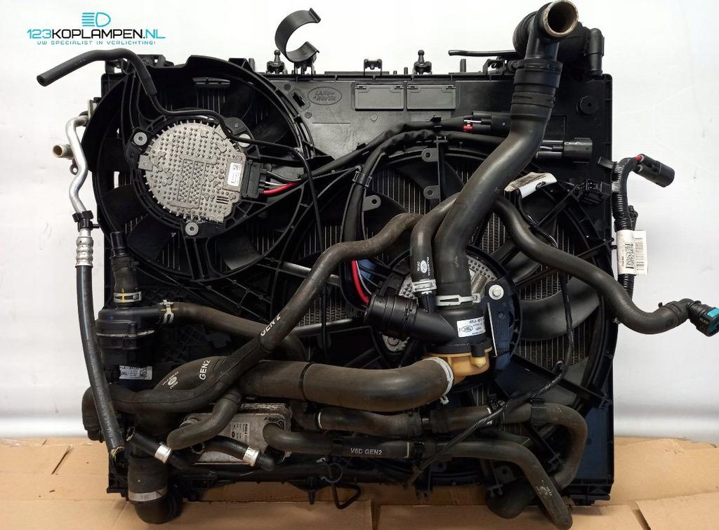 Range Rover Sport L494 Voorfront koelerpakket radiateur, Auto-onderdelen, Ophalen, -, -, Bumper