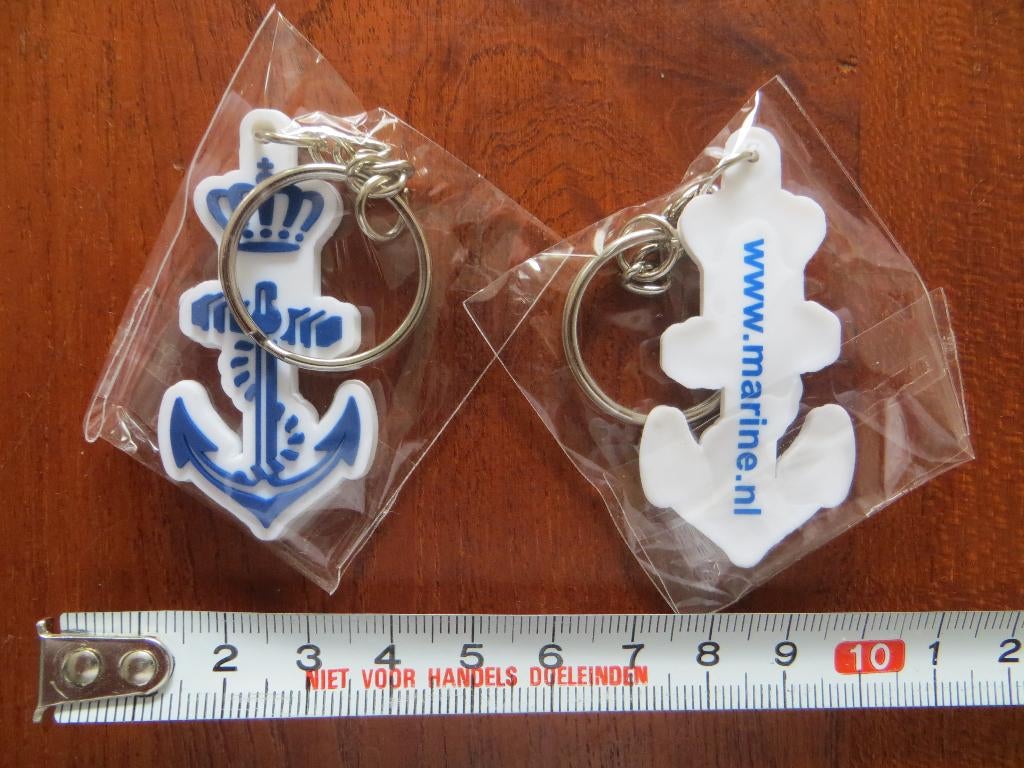 Sleutelhanger Koninklijke Marine: anker, Verzamelen, Militaria | Algemeen, Ophalen of Verzenden, Marine, Nederland, Overige typen
