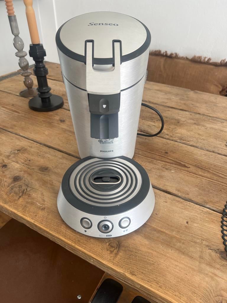 Philips Senseo Koffiezetapparaat - Zilver, Ophalen, Koffiepads en cups, Gebruikt, Koffiemachine