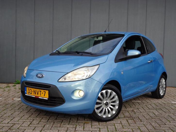 Ford Ka 1.2 Titanium Mooie & Prima Staat Onderhoudsboekje, Auto's, Ford, Te koop, Ka, ABS, Airbags, Airconditioning, Boordcomputer