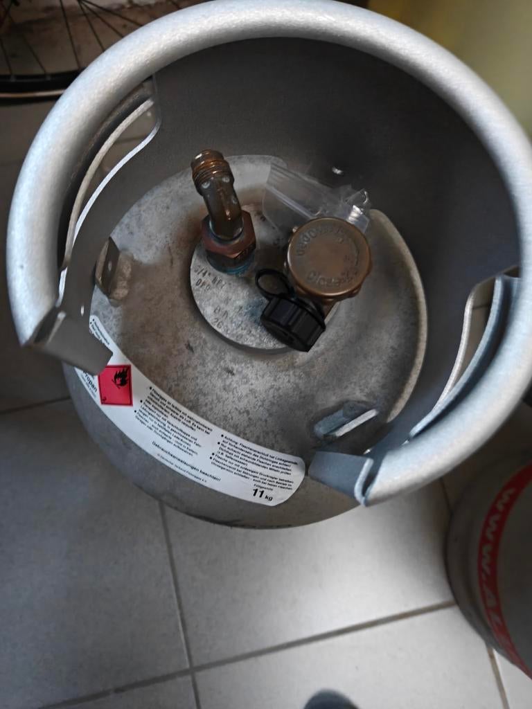 LPG gasfles, Ophalen