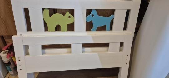 kinderbed 160x70, Kinderen en Baby's, Kinderkamer | Bedden, Gebruikt, 160 tot 180 cm, 70 tot 85 cm, Lattenbodem, Ophalen