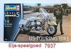 Modelbouw Revell 7937 Us Motorbike TOUR Modelbouw 1:8 motor, Revell, Nieuw, Ophalen of Verzenden, Groter dan 1:32